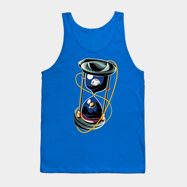 hourglass timer universe Tank Top by Mako Design 